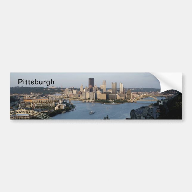 Pittsburgh Bumper Sticker (Front)