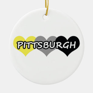 Pittsburgh Ceramic Tree Decoration