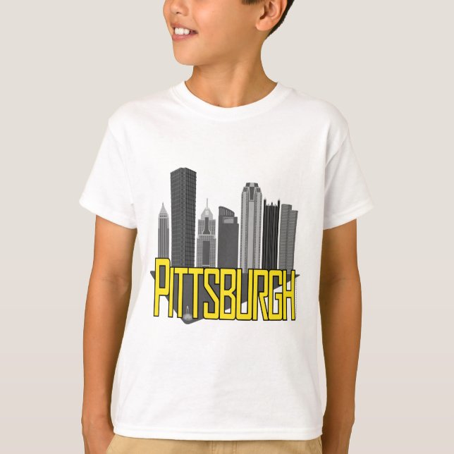 Pittsburgh City Colours T-Shirt (Front)