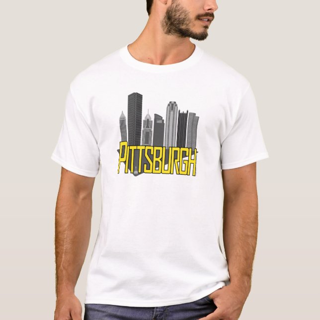 Pittsburgh City Colours T-Shirt (Front)
