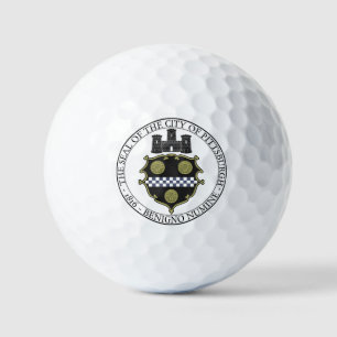 Pittsburgh city seal golf balls