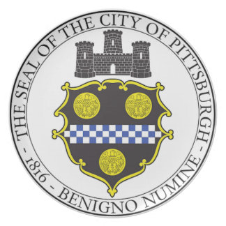 Pittsburgh City Seal Plate