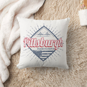 Pittsburgh City United States Pennsylvania USA Cushion