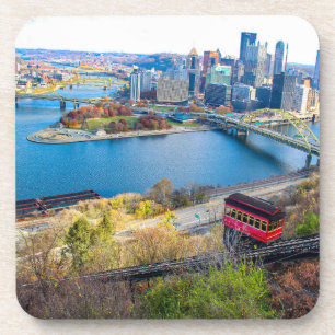 Pittsburgh Cityscape Coaster