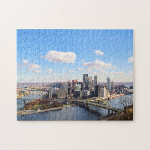 Pittsburgh Cityscape Jigsaw Puzzle