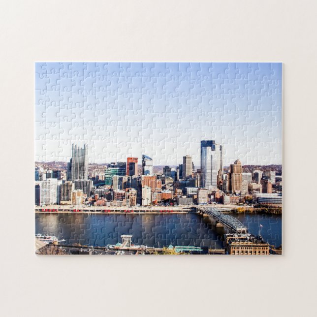 Pittsburgh Cityscape Jigsaw Puzzle (Horizontal)