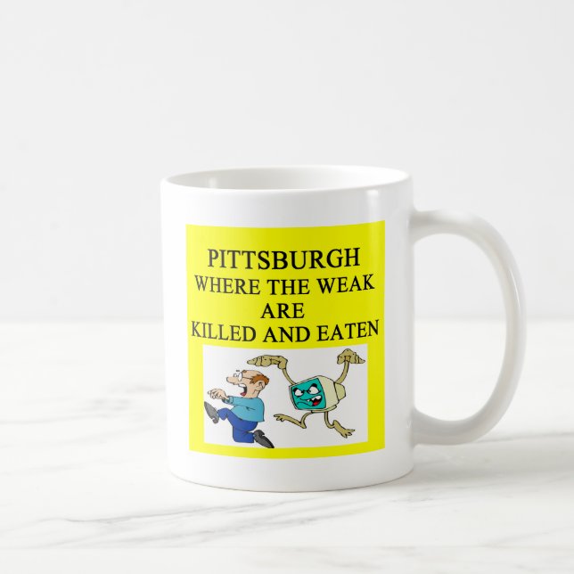 PITTSBURGH COFFEE MUG (Right)