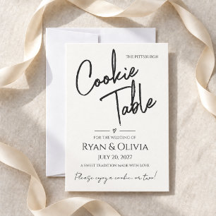 Pittsburgh Cookie Table Personalised Sign
