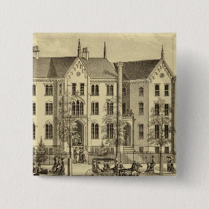 Pittsburgh Female College Pittsburgh 15 Cm Square Badge