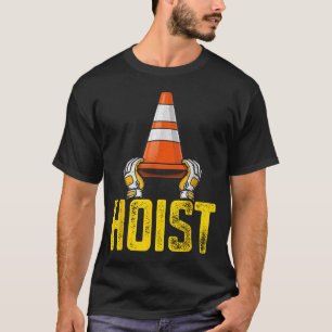 Pittsburgh Hoist The Traffic Cone Funny T-Shirt