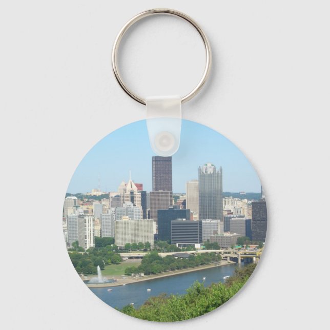 Pittsburgh Key Ring (Front)