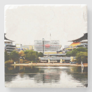 Pittsburgh Marble Coasters