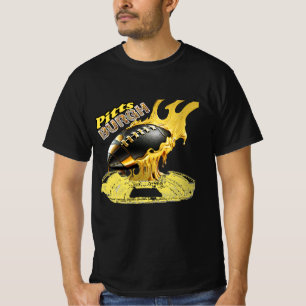 Pittsburgh - Molten Steel Football T-Shirt