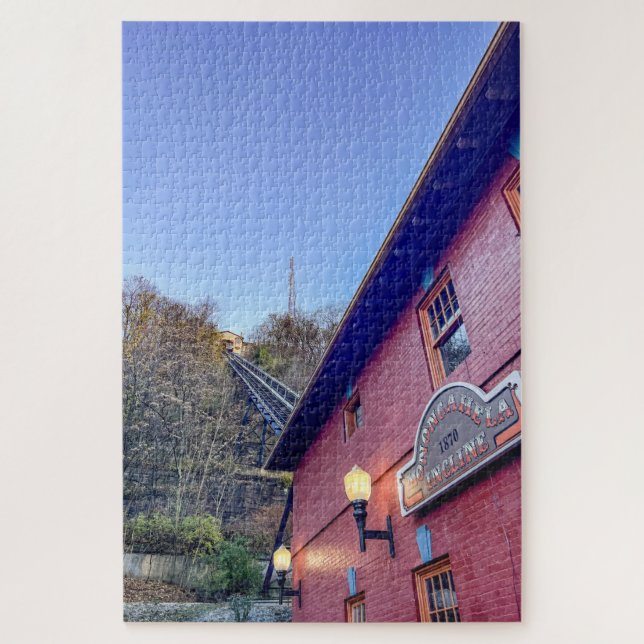 Pittsburgh Moncahela Jigsaw Puzzle (Vertical)