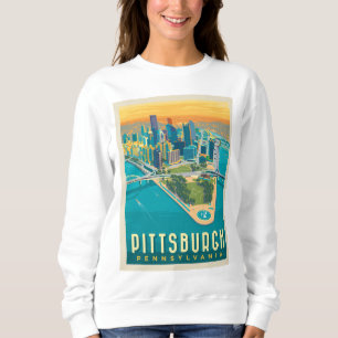 Pittsburgh, PA   Bird's Eye View Sweatshirt