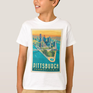 Pittsburgh, PA   Bird's Eye View T-Shirt