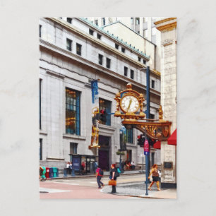 Pittsburgh PA - Corner of Smithfield and Fifth Postcard