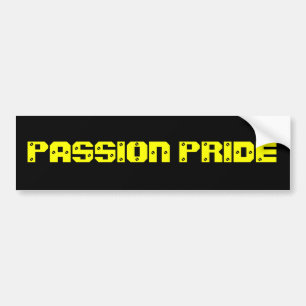 Pittsburgh Passion Bumper Sticker