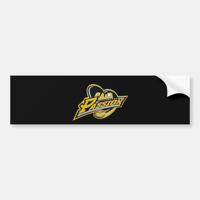 Pittsburgh Passion Bumper Sticker (Front)