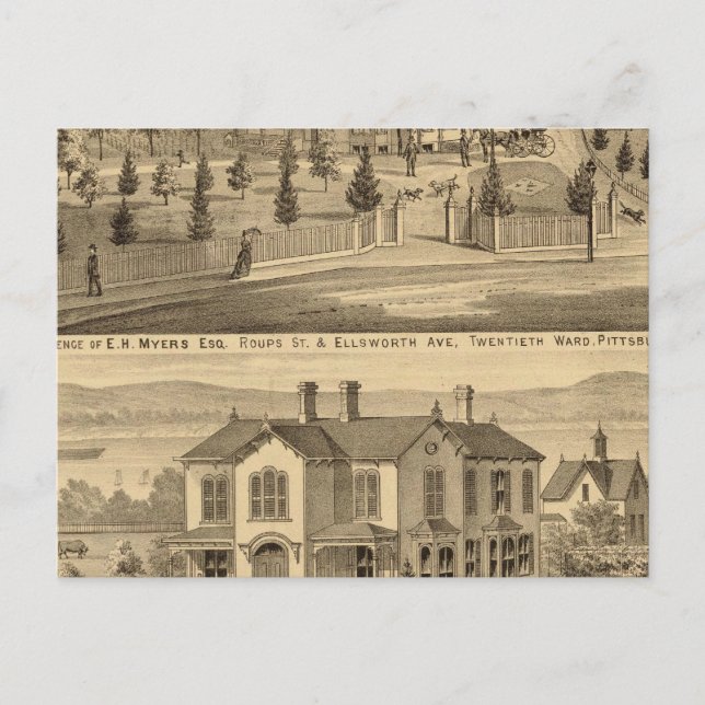 Pittsburgh, Pennsylvania 2 Postcard (Front)