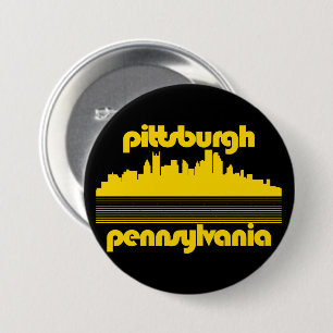 Pittsburgh Pennsylvania 7.5 Cm Round Badge