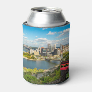 Pittsburgh Pennsylvania Duquesne Incline View Can Cooler