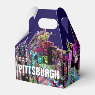 Pittsburgh, Pennsylvania in graffiti Favour Box