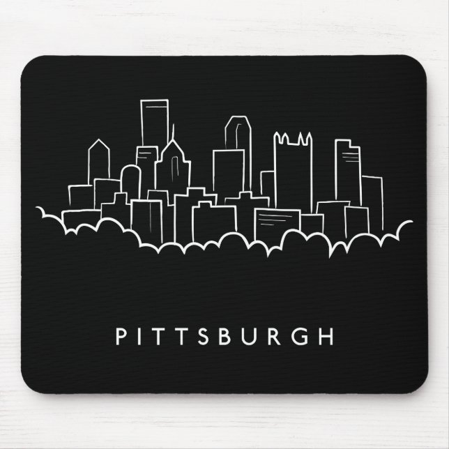 Pittsburgh Pennsylvania Mouse Pad (Front)