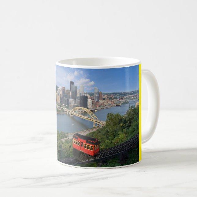 Pittsburgh Pennsylvania Photograph Coffee Mug (Front Right)