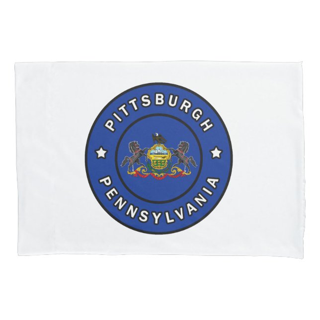 Pittsburgh Pennsylvania Pillowcase (Front)