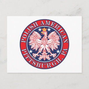 Pittsburgh Pennsylvania Polish Postcard