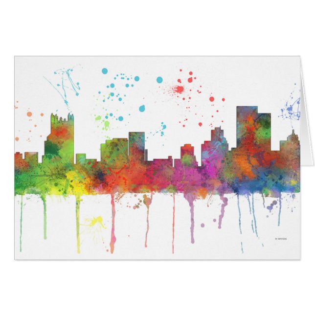 PITTSBURGH PENNSYLVANIA SKYLINE (Front Horizontal)