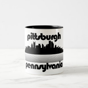 Pittsburgh Pennsylvania Two-Tone Coffee Mug