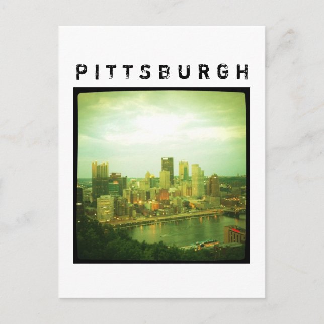 Pittsburgh Postcard (Front)