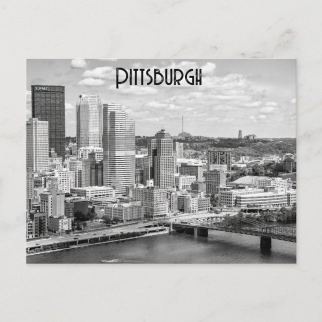 Pittsburgh Postcard (Front)