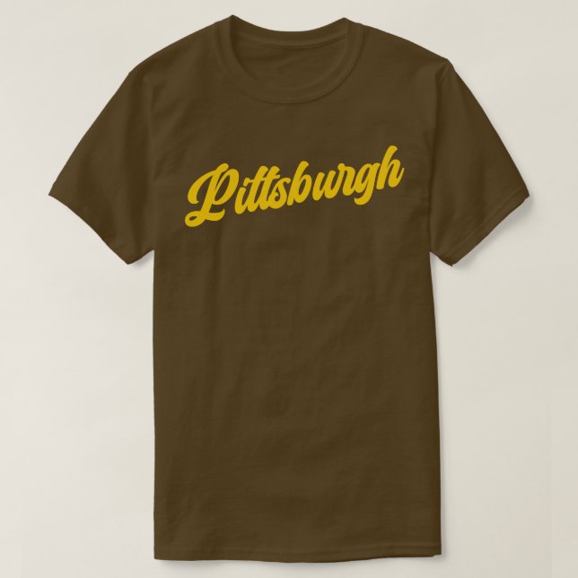 Pittsburgh Retro Pittsburgh Penguins T-Shirt (Design Front)