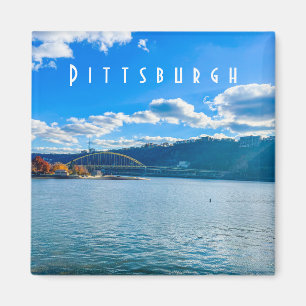 Pittsburgh River View Magnet