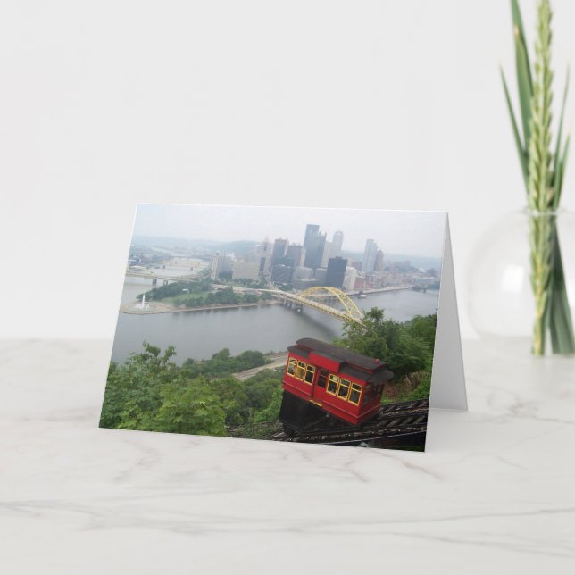 Pittsburgh Skyline Card (Front)
