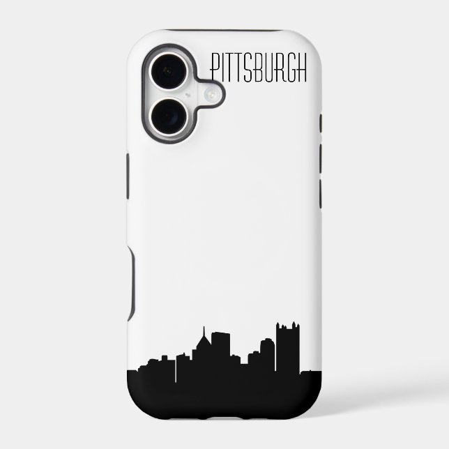 PIttsburgh Skyline iPhone Case (Back)