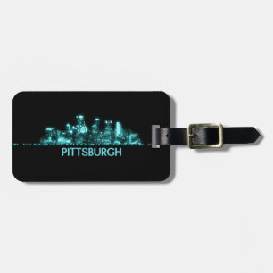 Pittsburgh Skyline Luggage Tag
