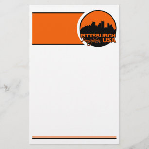 PITTSBURGH stationary, customize Stationery