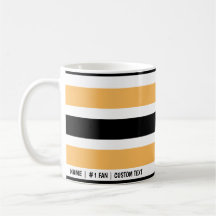 Pittsburgh Steelers Minimalist Bars Coffee Cup