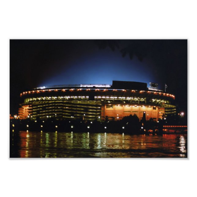 *Pittsburgh Three Rivers Stadium Photo  (Front)