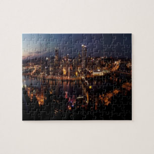 Pittsburgh via Monongahela Incline Jigsaw Puzzle