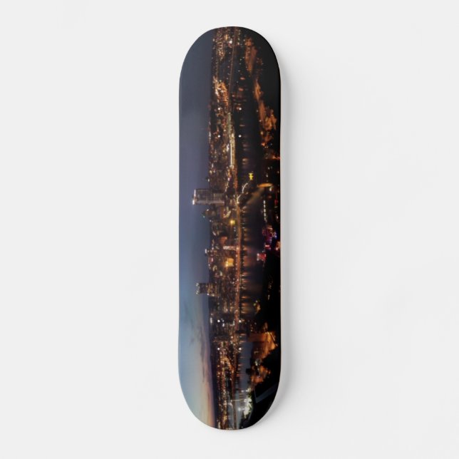 Pittsburgh via Monongahela Incline Skateboard (Front)