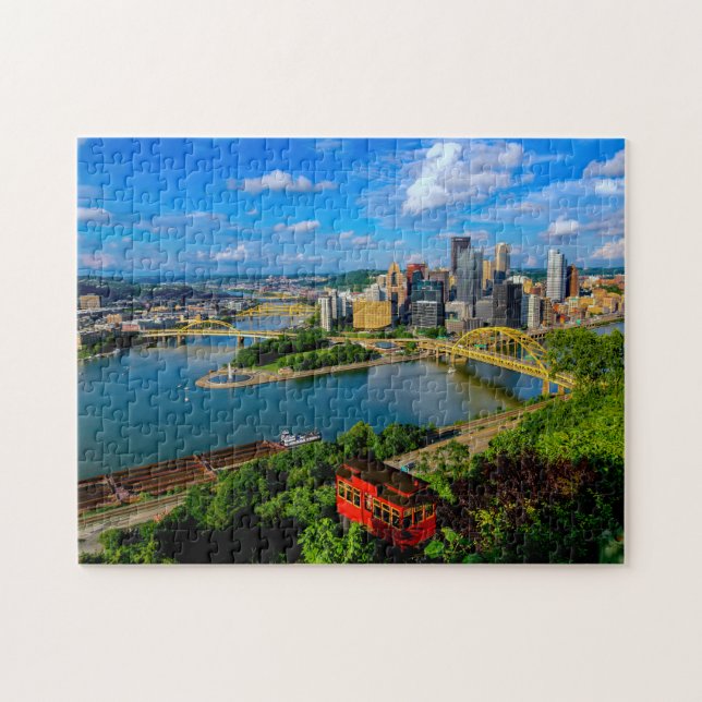 Pittsburgh With Incline Puzzle (Horizontal)
