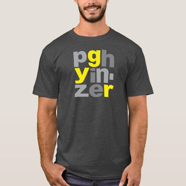 PITTSBURGH YINZER T-SHIRT (Front)
