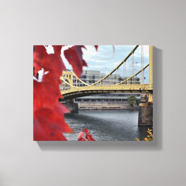 Pittsburgh's Beauty Canvas Print (Front)