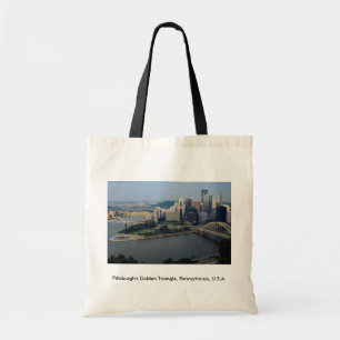 Pittsburgh's Golden Triangle, Pennsylvania, U.S.A. Tote Bag