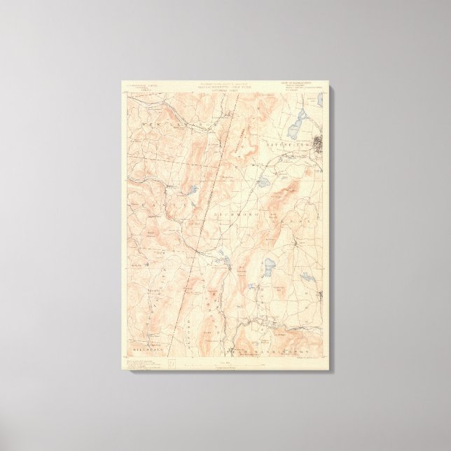 Pittsfield, Massachusetts Canvas Print (Front)